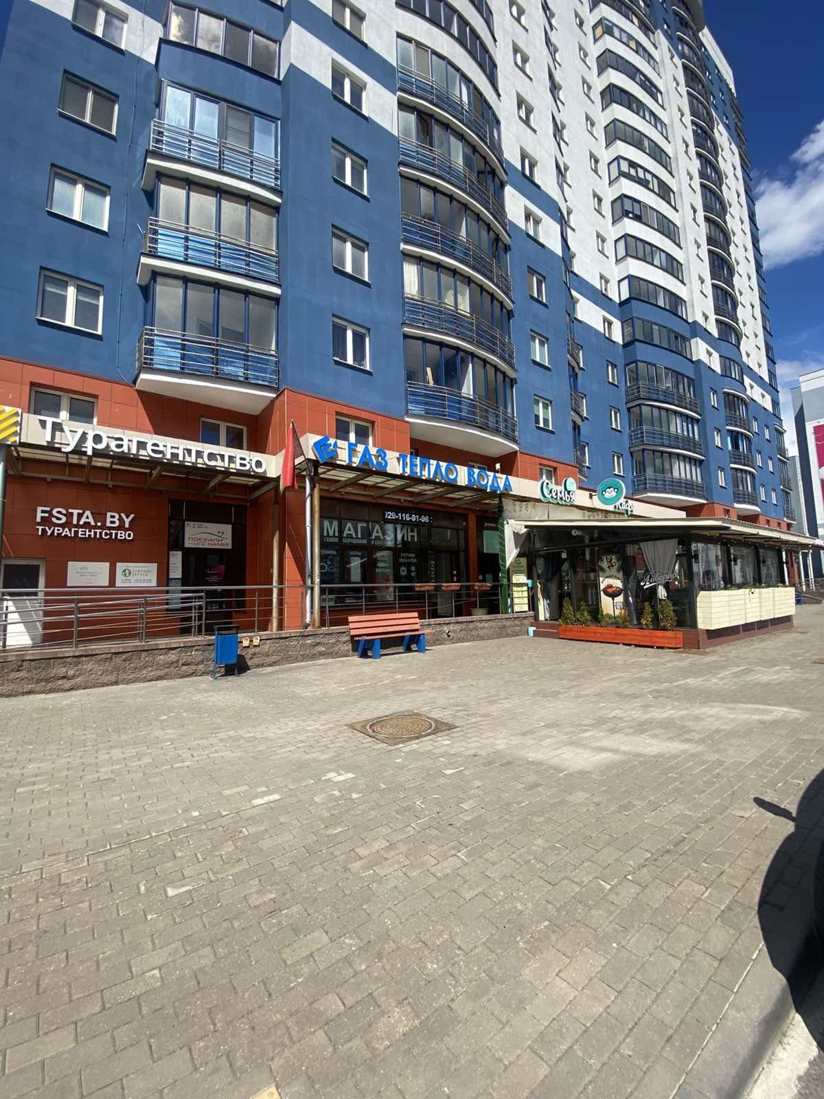 Торговое помещение 129,2 м², Минск, Московский