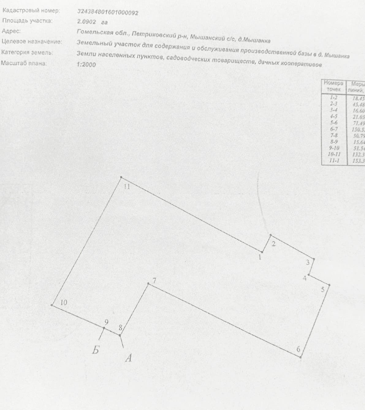 Склад 627 м², Мышанка